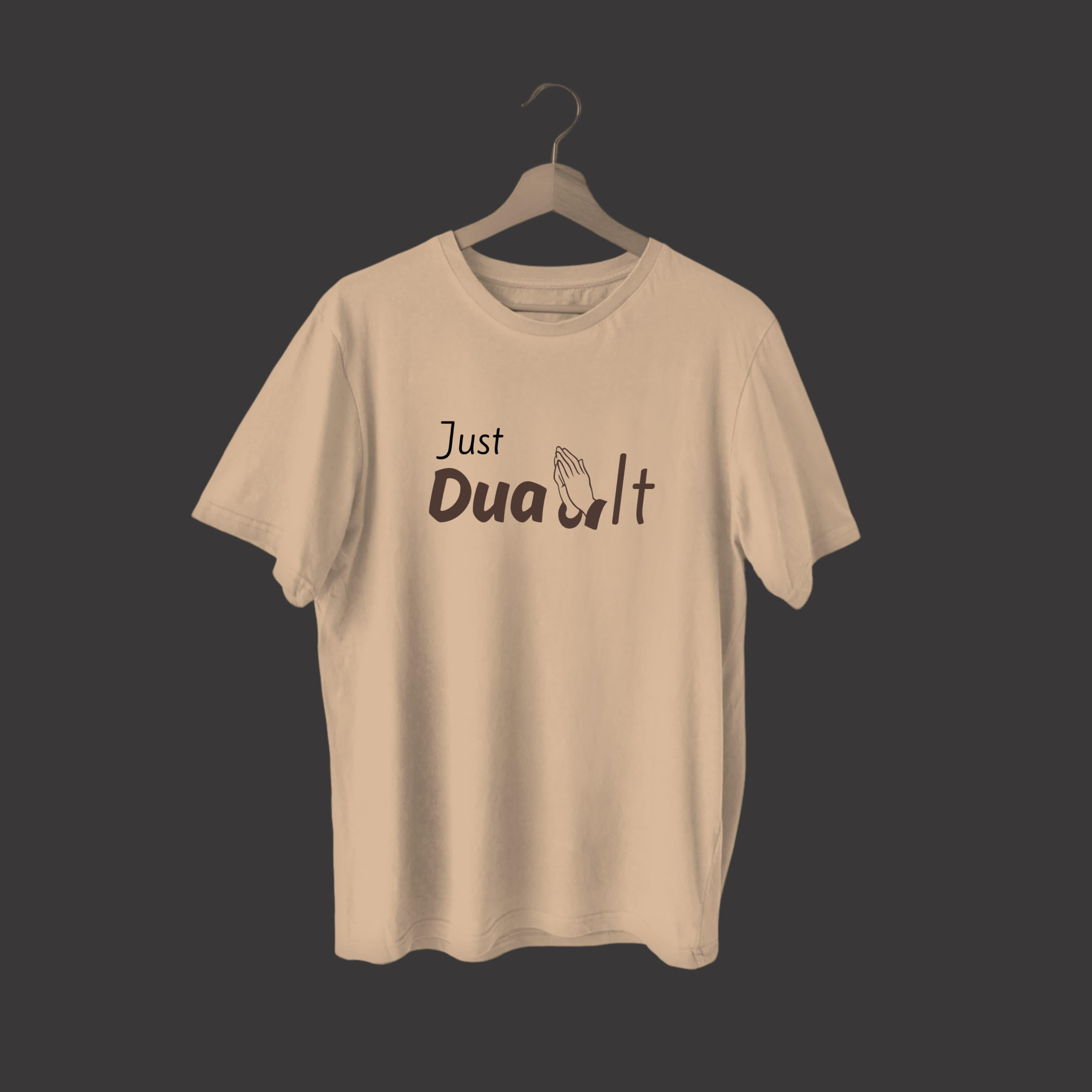 Just Dua It Printed Tshirt