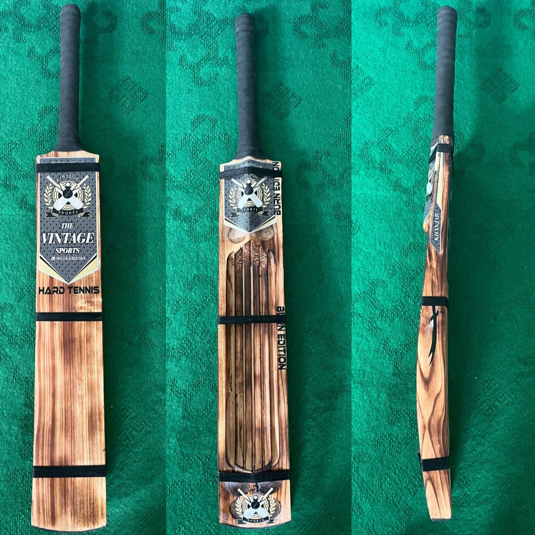 Khanjar Hard Tennis Burn Warrior Cut Bat
